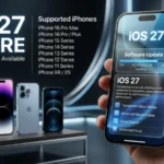 iOS 27 supported iPhones