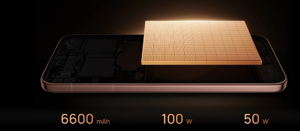 The Huawei Mate 90 Pro has a 6,600mAh battery with 100W wired and 50W wireless charging